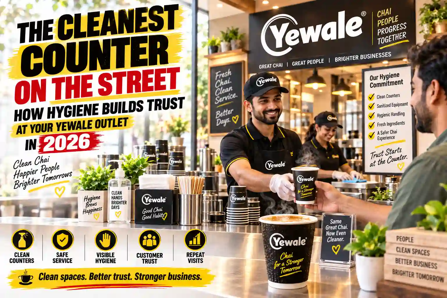 The Cleanest Counter on the Street: How Hygiene Builds Trust at Your Yewale Outlet in 2026