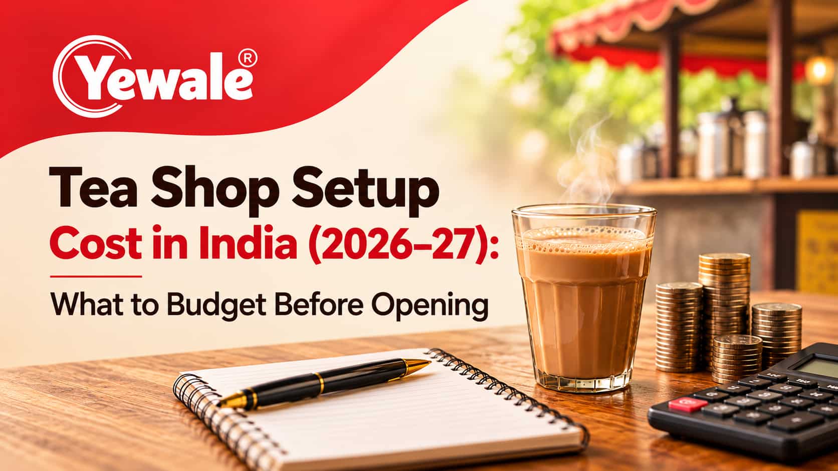 Tea Shop Setup Cost in India (2026–27): What to Budget Before Opening